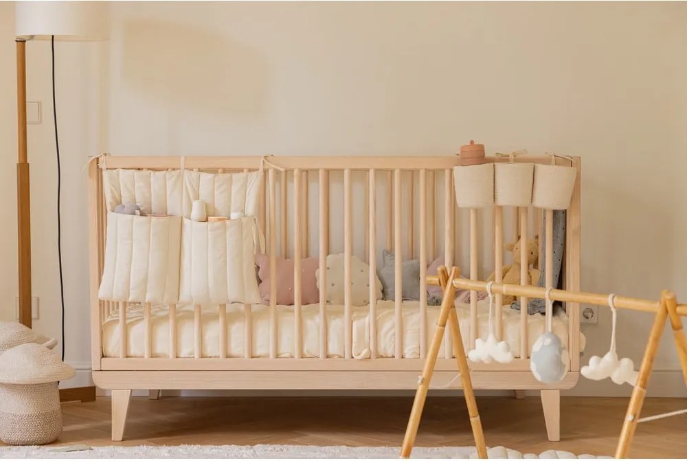 Zsebes tároló kiságyra 40 cm Benjamin Natural – Lorena Canals