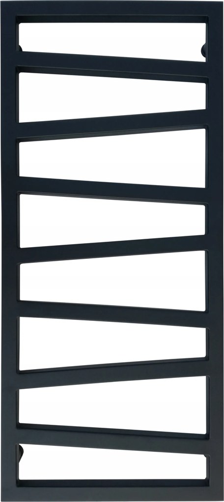 Dekoratív fürdőszobai radiátor Onix 95x44 fekete