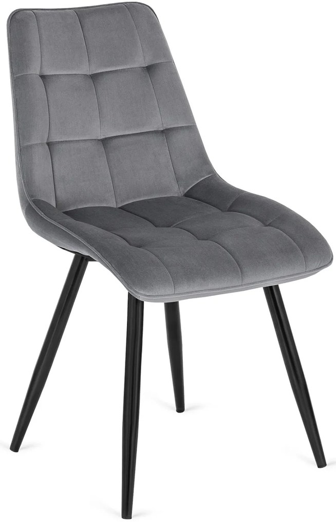 Szürke Bársony Étkezőszék RIO