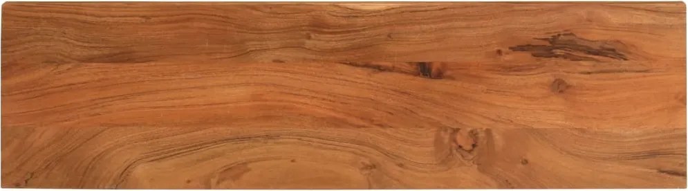 vidaXL tömör akácfa téglalap alakú asztallap 110x30x2,5 cm