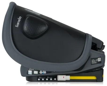 Lionelo - Összecsukható autósülés NELLY i-Size 76-150 cm Szürke Grafit