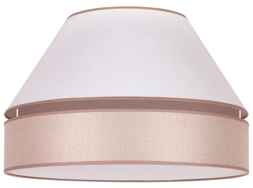 Duolla - Mennyezeti lámpa AVIGNON 1xE27/15W/230V á. 50 cm fehér/bézs