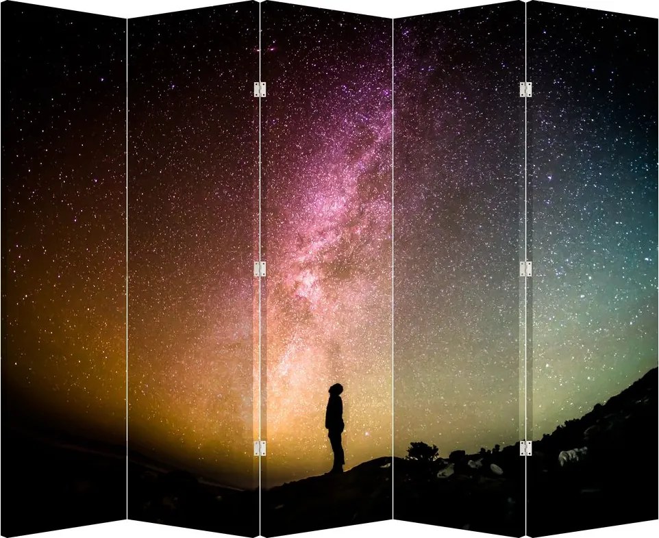 Paraván - égbolt tele csillagokkal (210x170 cm)