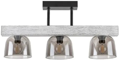 RÁBALUX 3119 CARDAMOM Loft Mennyezeti Lámpa Ezüst Tölgy E14 IP20