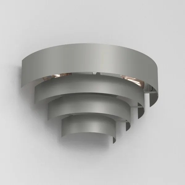 Fali lámpa RINGS 2xE27/15W/230V szürke