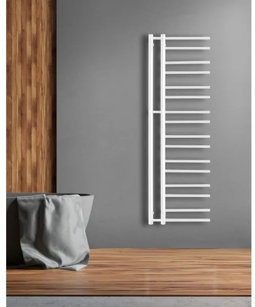 P.M.H. T2W - Fürdőszobai létrás törölközőszárító radiátor THEIA 352W 154 cm jobb/fehér