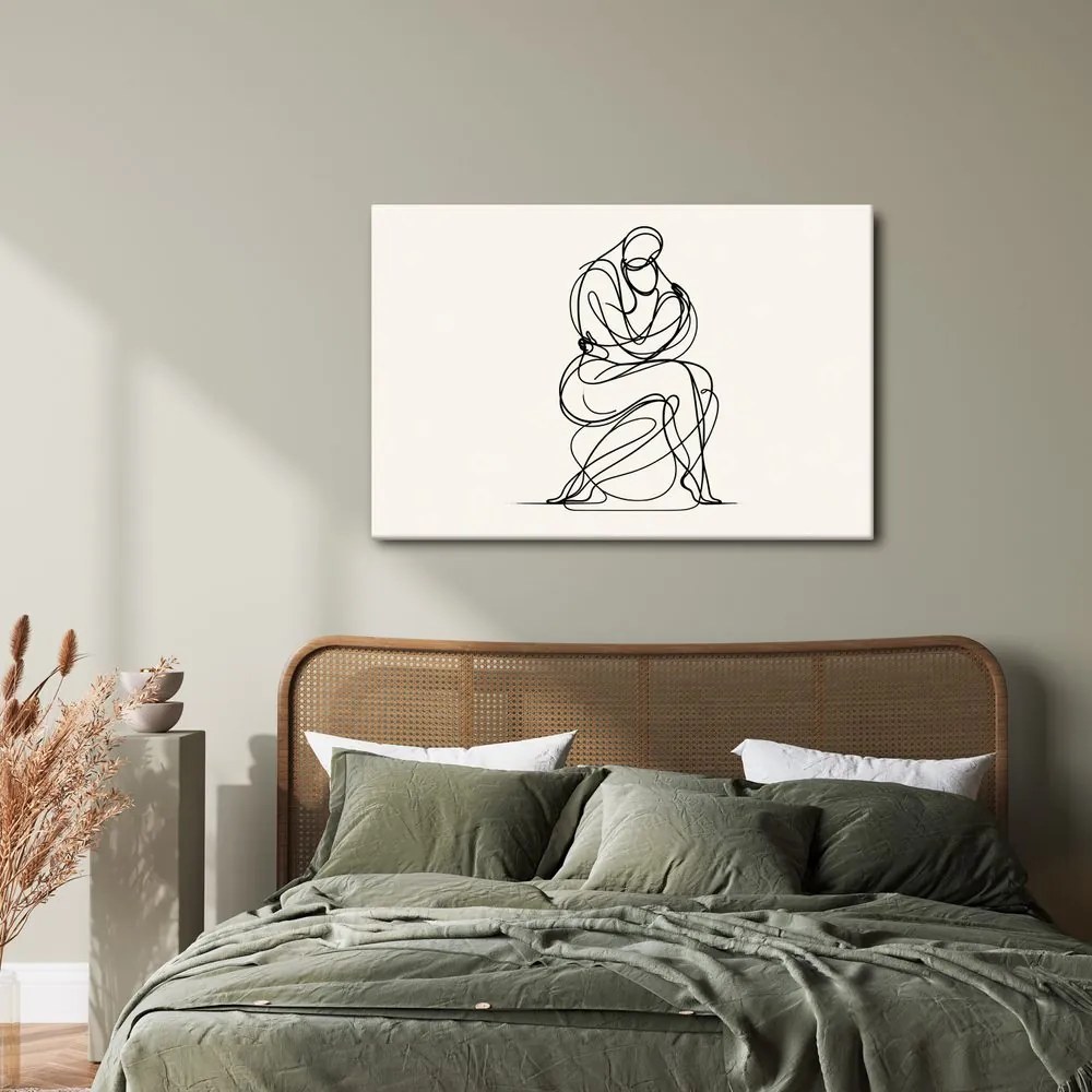 Kép minimalista alakrajz