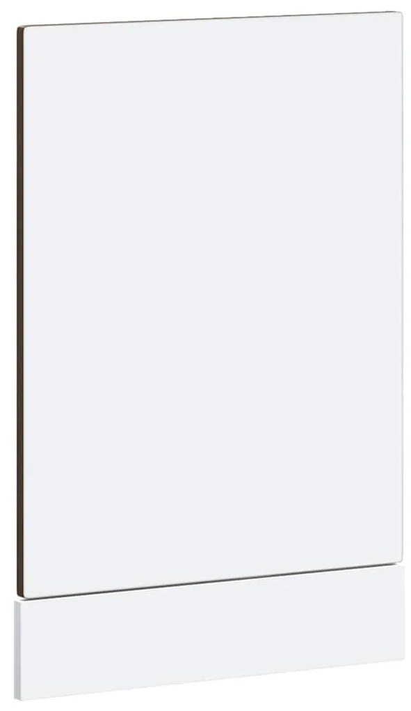 vidaXL mosogatógép panel Porto" Barna tölgy 45x1,5x67cm Méretezett fa"