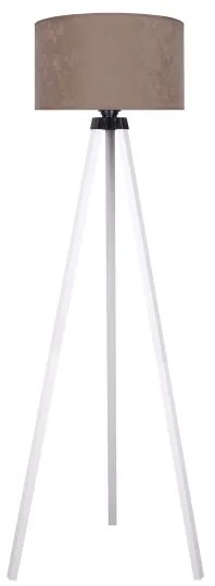 Brilagi - Állólámpa VELVET 1xE27/60W/230V fehér/bézs