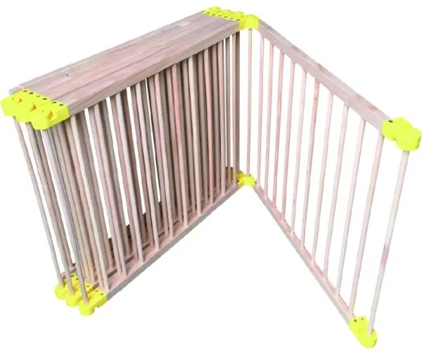 2Kids Toys - Gyerek fa játszókarám XXL 210x210 cm bézs