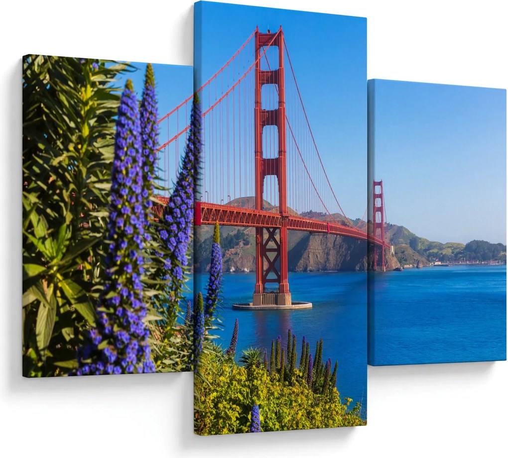 Kép - Golden Gate híd, San Francisco (90x60 cm)