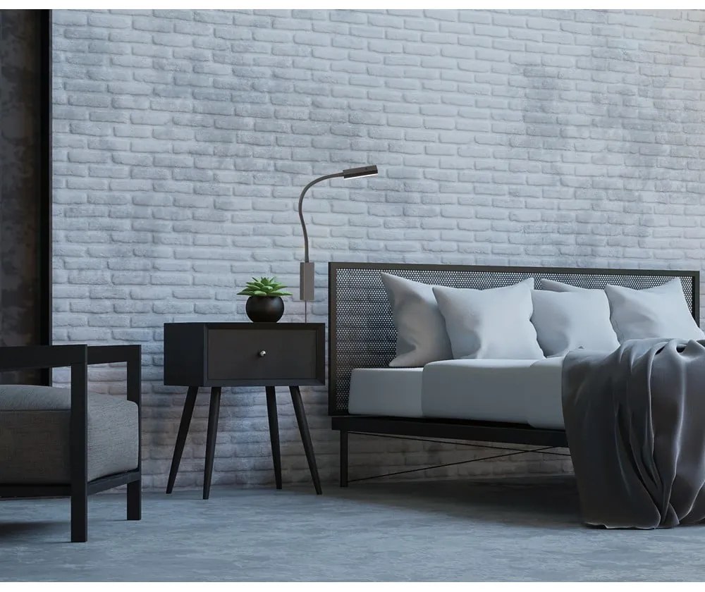 Fekete fém LED dimmelhető spotlámpa Raik – Fischer &amp; Honsel