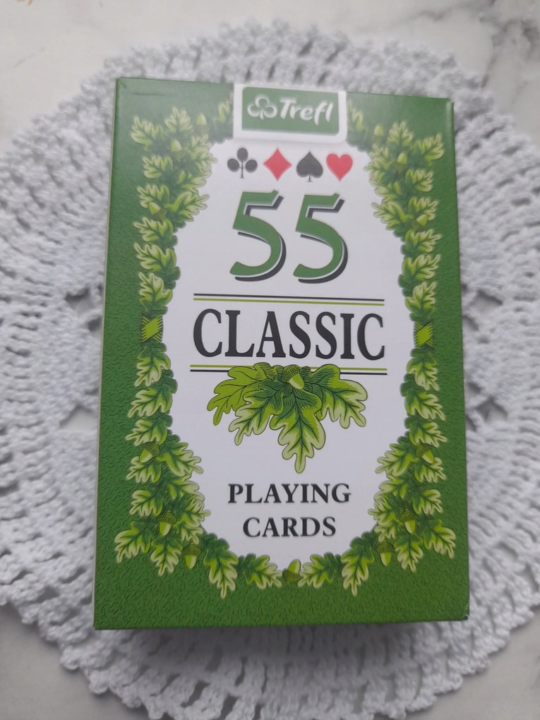 Játékkártyák Trefl 55 Lapos Klasszikus Játékkártya
