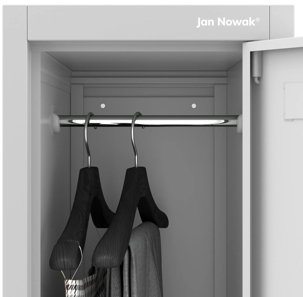 BHP munkaruhaszekrény szürke: BARTEK 1 Plus