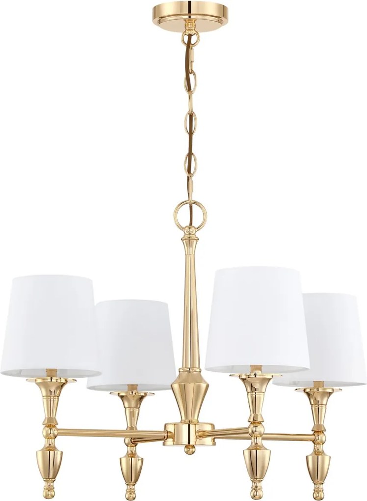 Cosmolight klasszikus csillár austin arany cosp04142au-wh