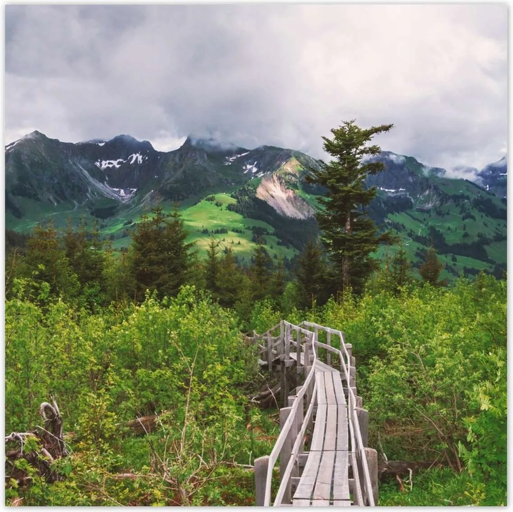 Poszterek 70x70 Híd Építészet Tájkép