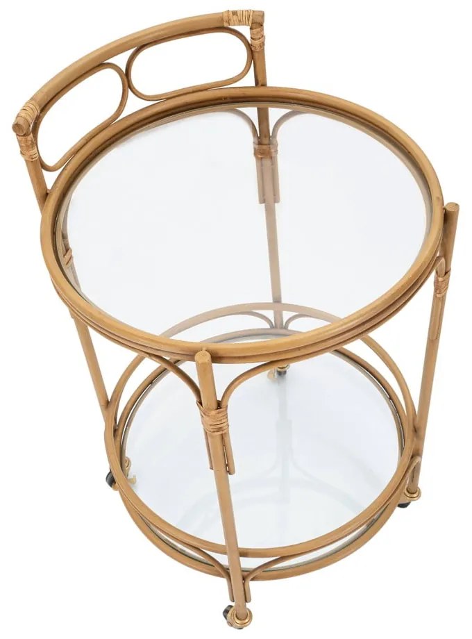 Fém gurulós zsúrkocsi ø 51 cm Panama – Mauro Ferretti