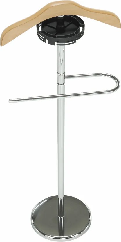 Szobainas, természetes fa/króm, SUNIL