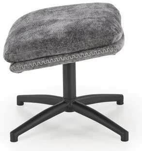 Dario fotel lábtartóval és hintázó funkcióval szürke