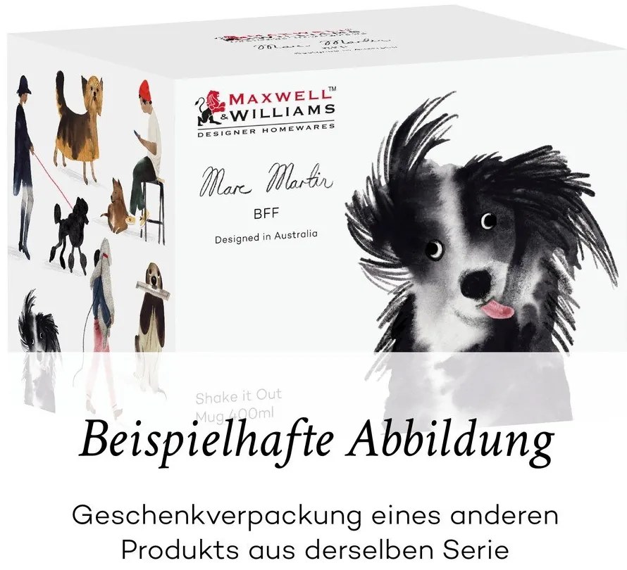 Fehér porcelán bögre 400 ml Best Furry Friends – Maxwell &amp; Williams