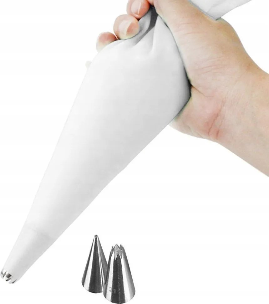 Cukrász Ujjú Szilikon Hátú Tortadíszítő Szett 3 Db-os