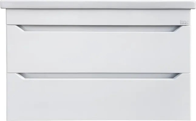 TMP SHARP 100 fali fürdőszobabútor - Isvea Sistema S mosdóval - 101 x 45,5cm