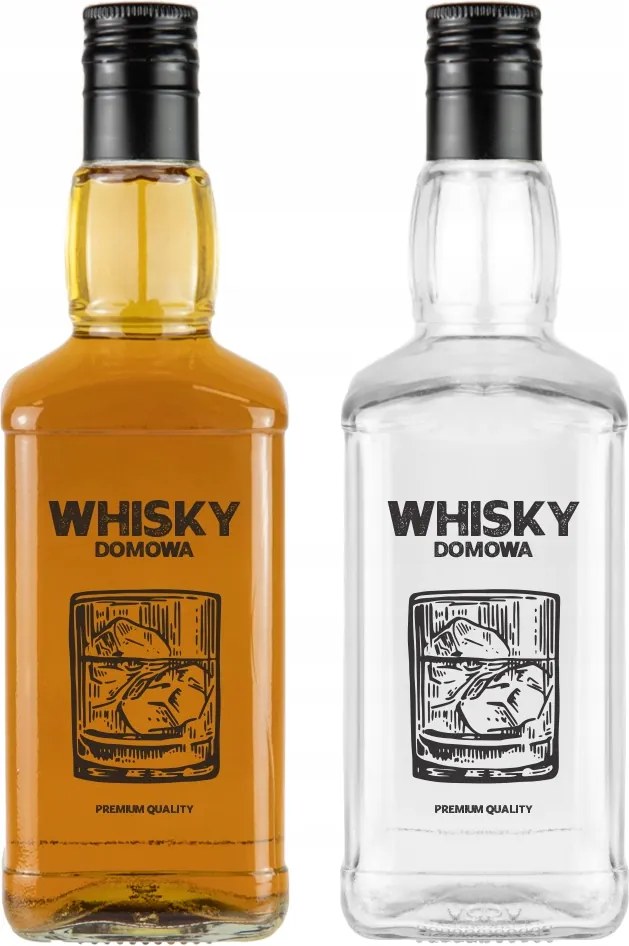 10X Daniels 500ml-es Whisky nyomott mintás kulacs