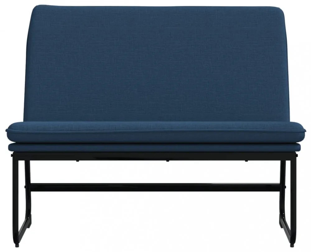 vidaXL kék szövetpad 100 x 75 x 76 cm