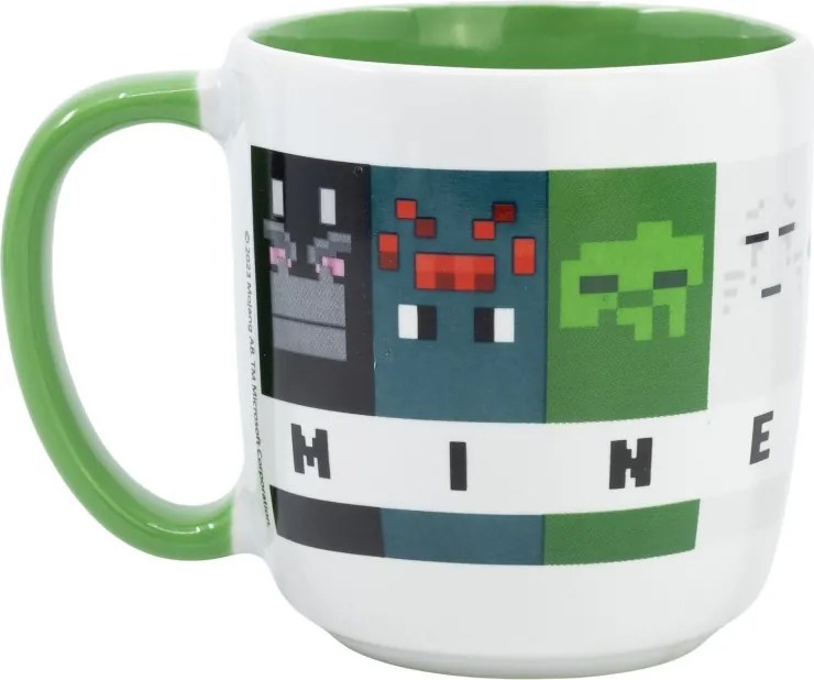 Minecraft Elite porcelán bögre 380 ml (13 oz) Díszdobozban