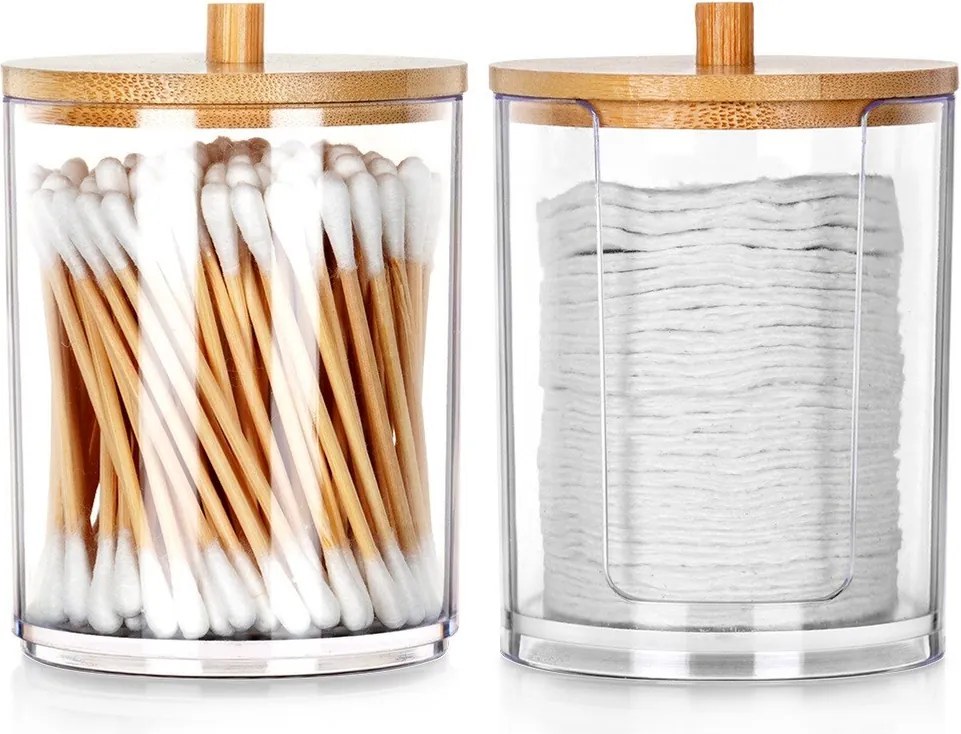 Pálcikatartók Kozmetikai Pelyhek Fürdőszoba Rendszerező Szett 2 Db-os