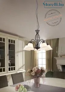 TRIO 101000524 RUSTICA Klasszikus Csillár E27 IP20