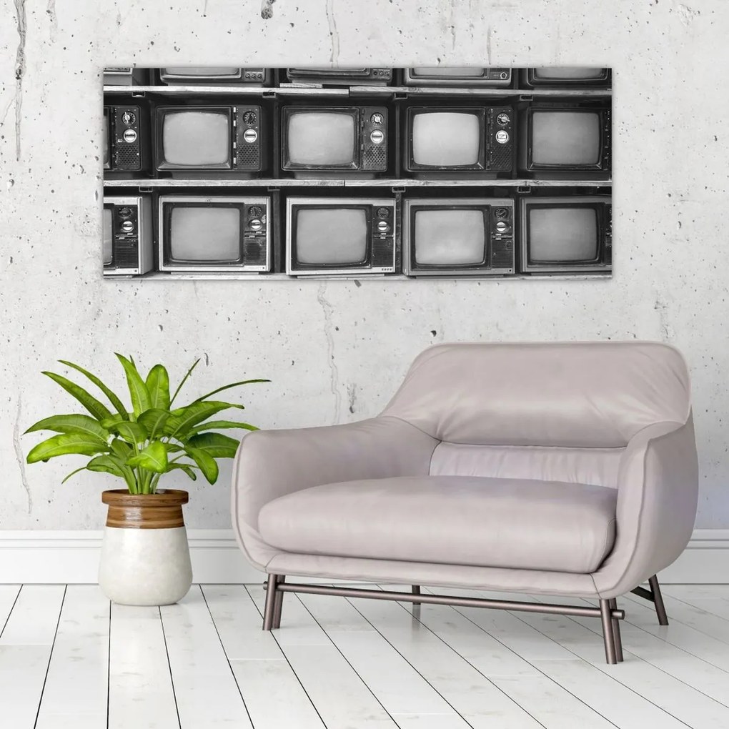 Kép - Retro TV (120x50 cm)