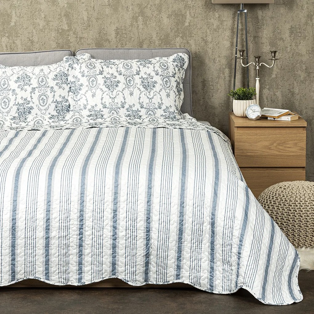 4Home Blue Patrones ágytakaró