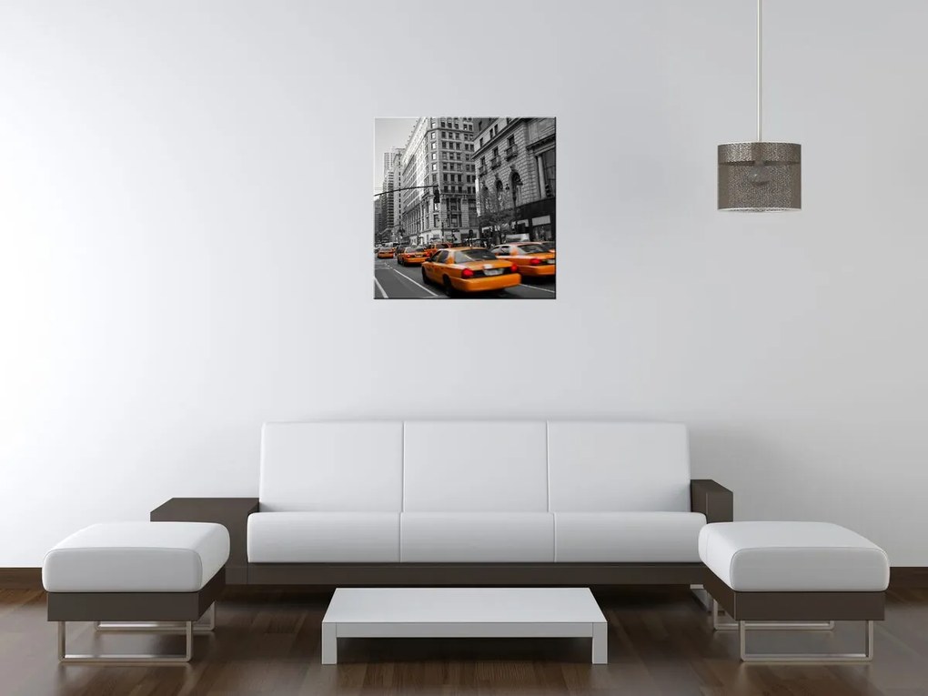 Gario Vászonkép Manhattan Taxi Méret: 20 x 30 cm