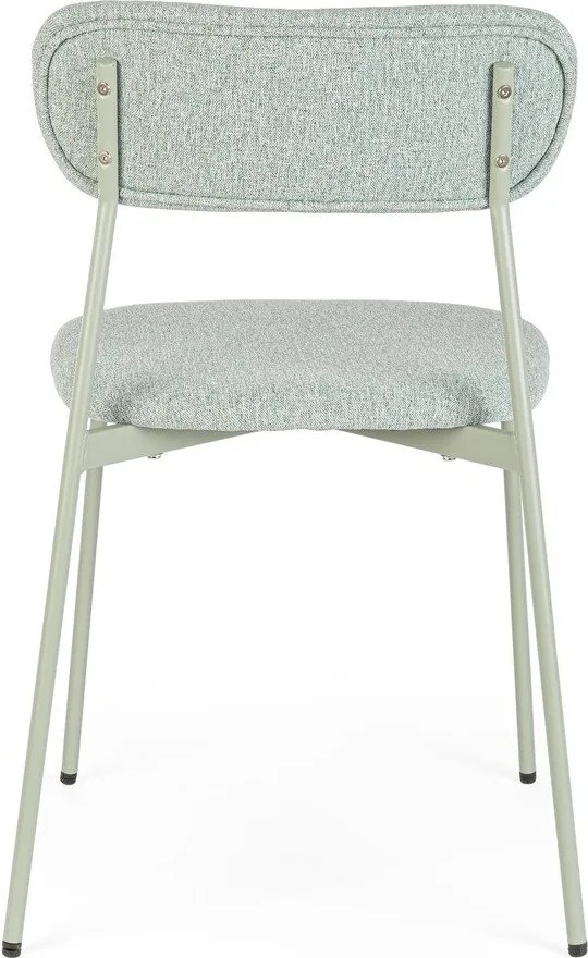 Mentazöld kárpitozott étkezőszék Inka – Yes Everyday