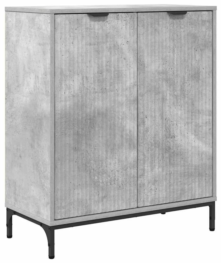 Széf Beton szürke 69.5 x 33 x 82 cm Faanyag