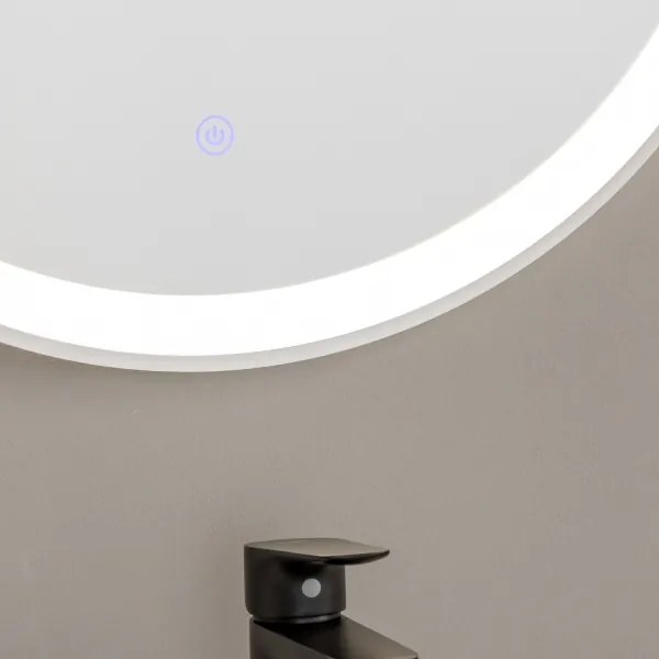 Brilagi - TORINO LED fürdőszobai tükör LED/19W/230V átm. 60 cm IP44 CRI 90 dimmelhető + CCT