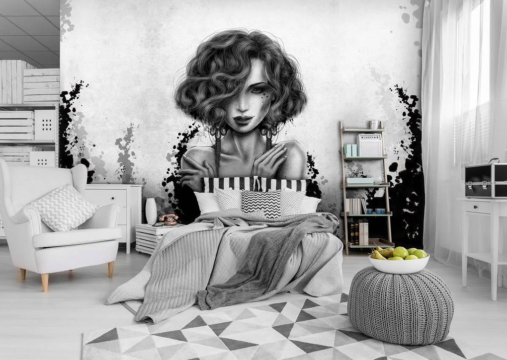 Fotótapéta - Nő portréja (152,5x104 cm)