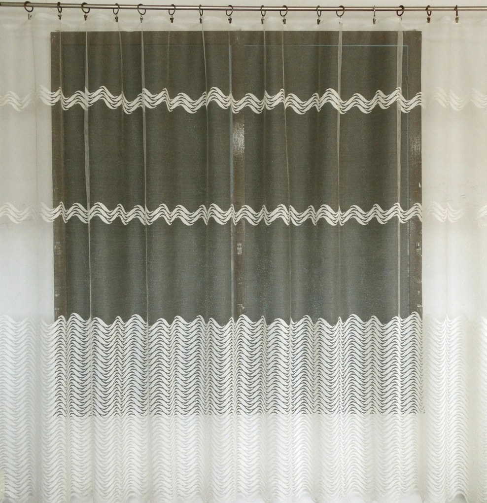 Mg Függöny Villanó 630/11 Ecru 200x180 got M szalaggal