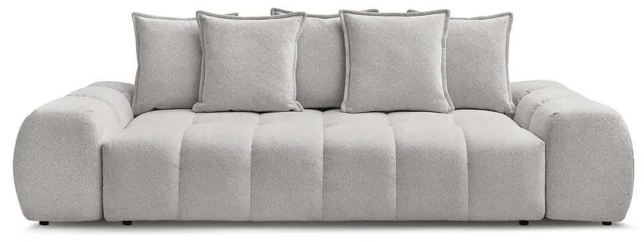 Világosszürke zsenília kanapé 278 cm Everest – Bobochic Paris