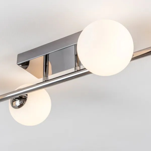 Brilagi - LED felületre szerelhető csillár MILLA 4xG9/3W/230V fekete króm/fehér