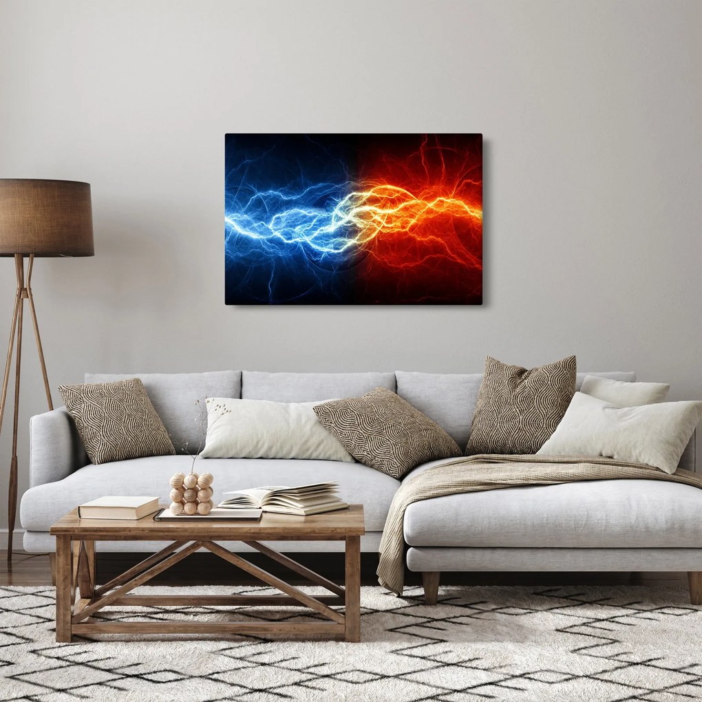Az elektromos feszültség képe (90x60 cm)