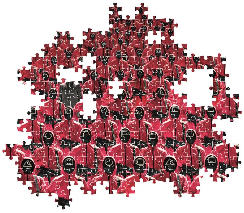 Squid Game Impossible 1000 db-os Compact puzzle Clementoni