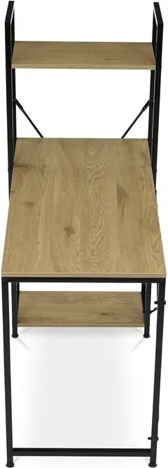 Íróasztal 100x48 cm, MDF, tölgy, GD-512 OAK