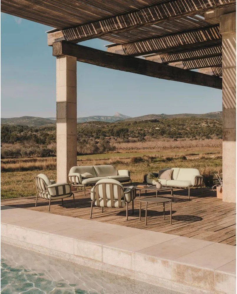 Világosszürke kerti kanapé Joncols – Kave Home