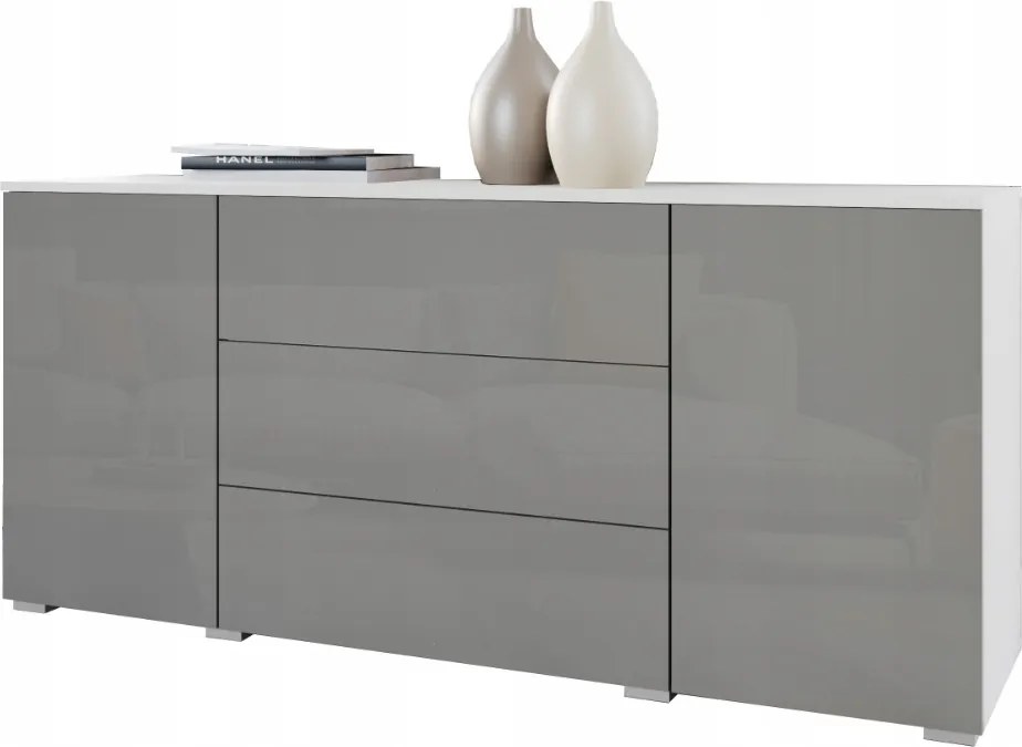 kétajtós komód Paris 150 cm fiókos polc