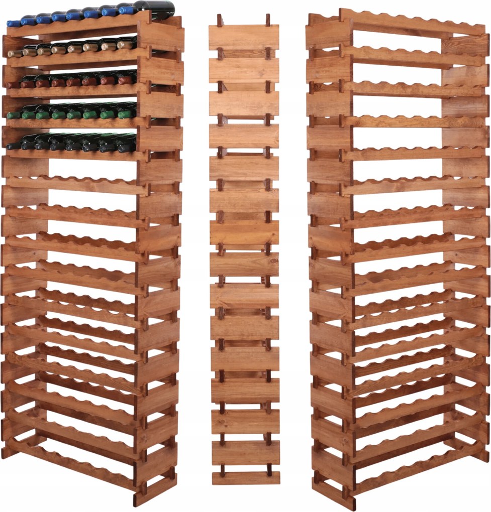 Bortartó állvány moduláris 15x8 szerelés szerszám nélkül fa