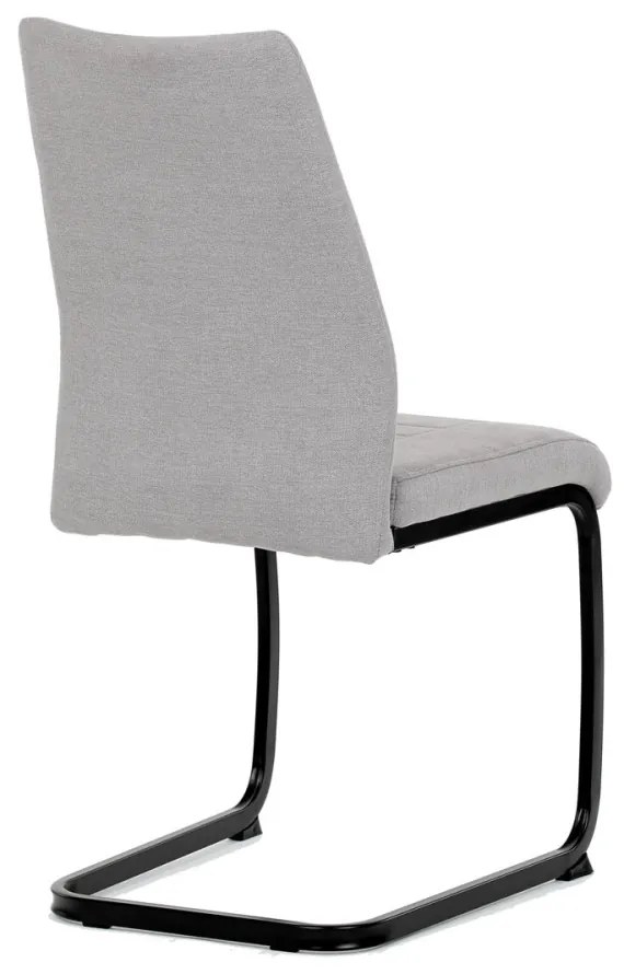 Scaun Sled-Base Dining gri deschis. DCL-438