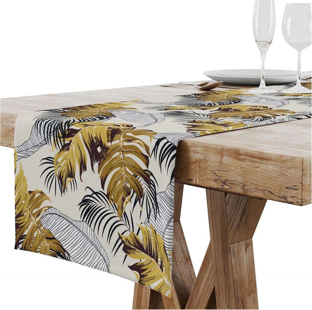 Futófelület Abrosz Asztalra Matt Sima 40x180 054