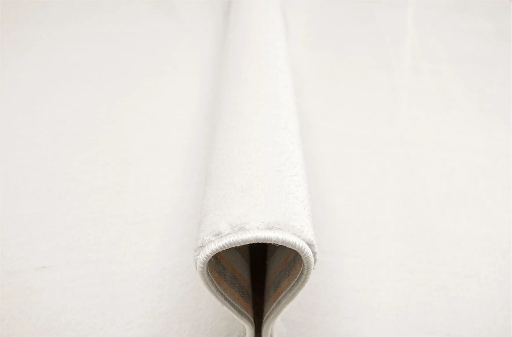 Ecru Szőnyeg Törött Fehér Puha Fényes Vastag Szoba Violin 200x250 cm